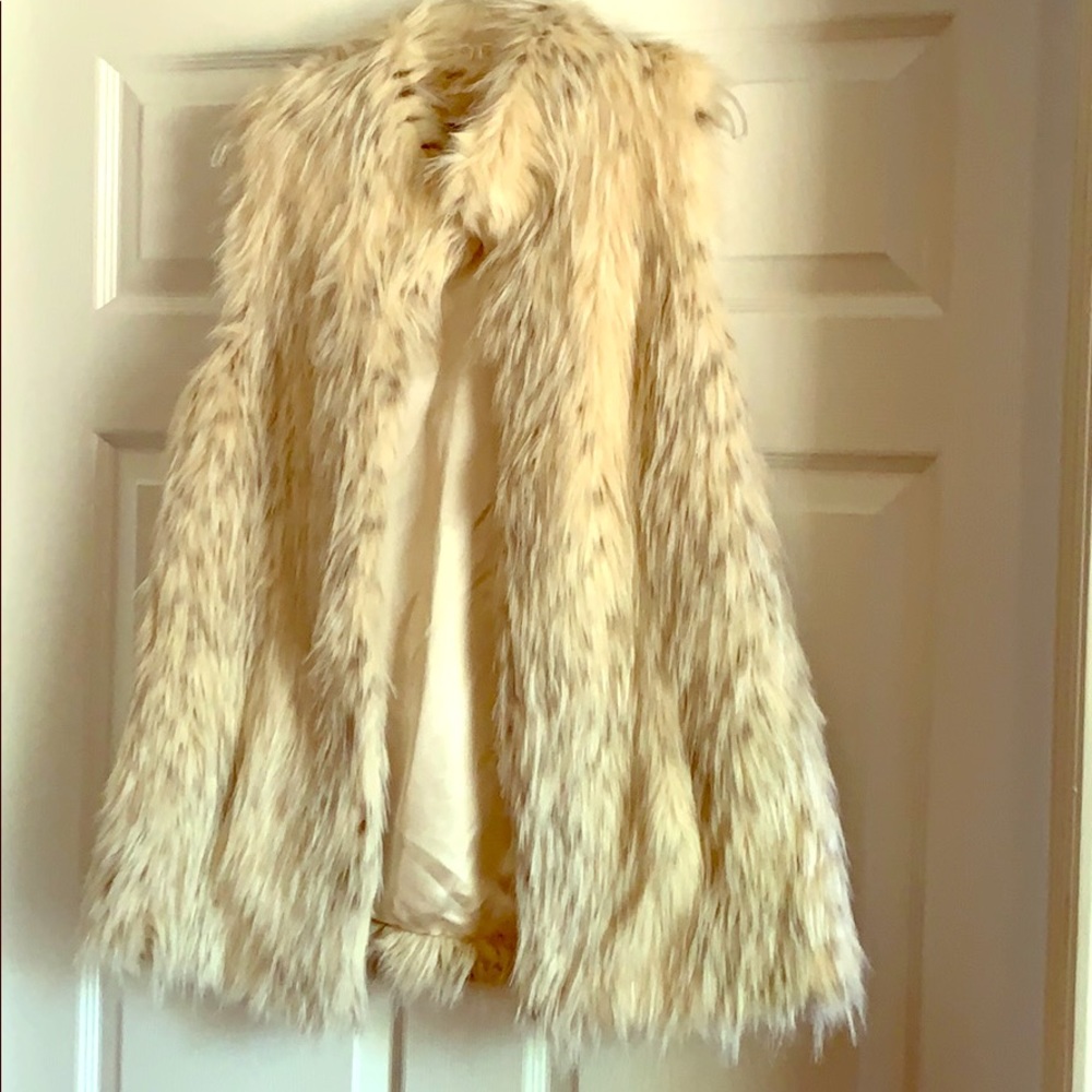 Rachel Zoe Faux Fur Vest